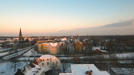 A-timelapse-video-in-Germany-in-the-beautiful-snowfall