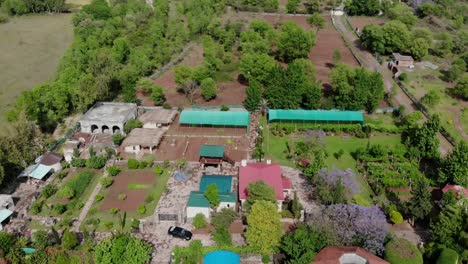 Aerial-View-Of-Farm-House-In-Karachi-Pakistan