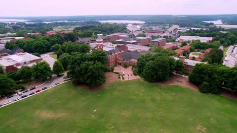 Antena-De-La-Universidad-De-Clemson-En-4k,-Clemson-Sc,-Clemson-Carolina-Del-Sur