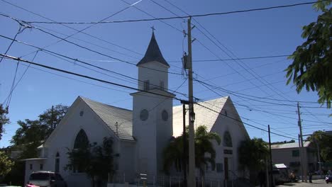 Newman-United-Methodist-Church-In-Key-West,-Florida,-USA