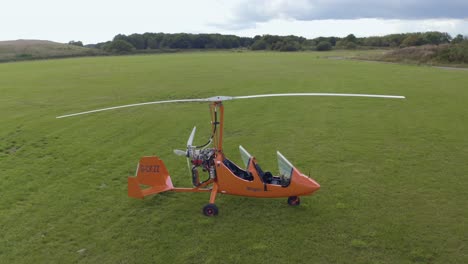 4K-Gyrocopter-Bodenkamera-Steigt