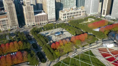 Die-Bohne-In-Der-Innenstadt-Von-Chicago,-Illinois