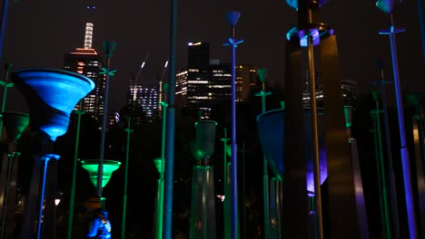 Glocken-Der-Föderation,-öffentliche-Kunstmusikglocke-In-Melbourne-Zum-100.-Jahrestag-Der-Australischen-Föderation