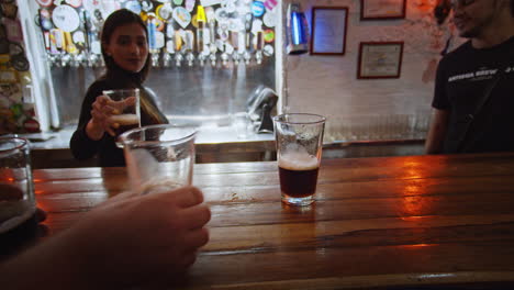 Slow-motion-of-beers-at-the-bar-in-San-JosÃ¨---Costa-Rica