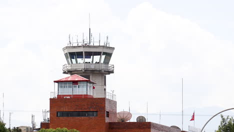 Kathmandu,-Nepal---September-21-2019:-Tribhuvan-International-Airport-in-Kathmandu,-Nepal