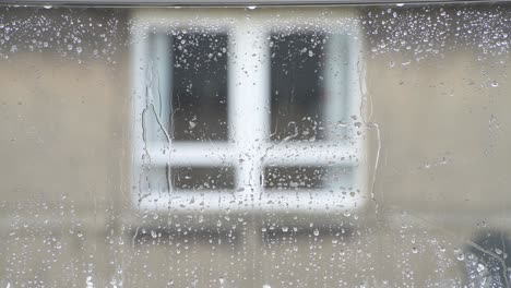 Close-up-of-rain-drops-on-window