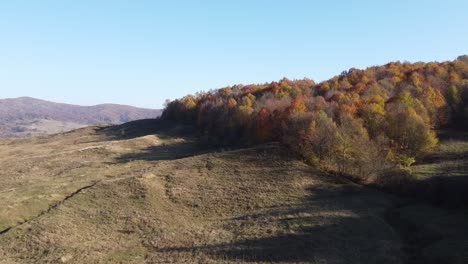 Luftaufnahme-Der-Hügel-In-Der-Herbstsaison