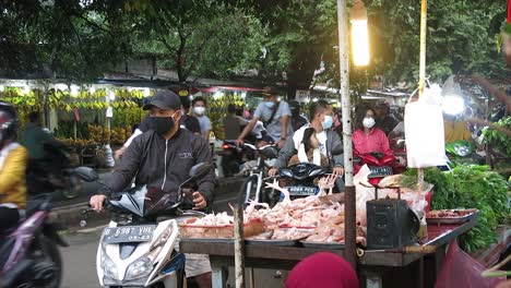 Atmósfera-O-Situación-En-Los-Mercados-Tradicionales-Durante-La-Pandemia-De-La-Corona,-Covid-19