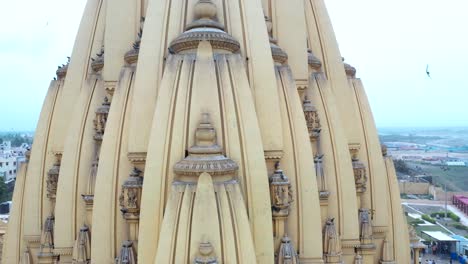 Aerial-shot-of-Somnath-mandir