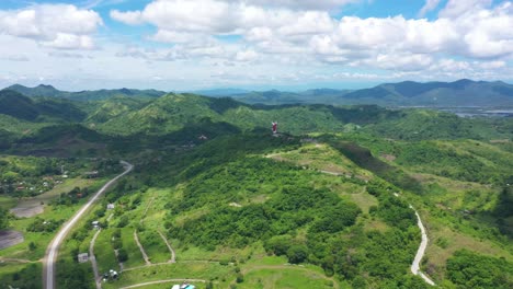 Mesmerizing-landscape-where-a-40-meter-tall-giant-statue-can-be-seen-at-the-center