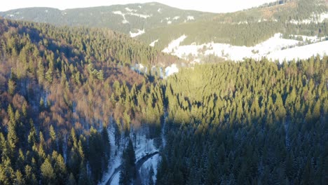Bielice-mountain-winter-from-above
