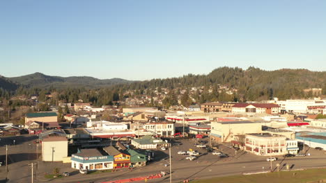 Ciudad-De-Coquille,-Sur-De-Oregon