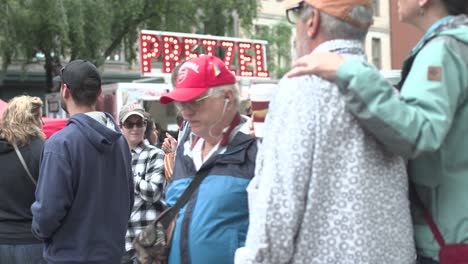 Taste-of-Madison-Pretzel-stand-and-people-driving-coffee