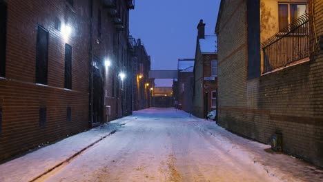 Guinness-gate-brewery-Dublin-street-covered-in-snow-after-snow-storm