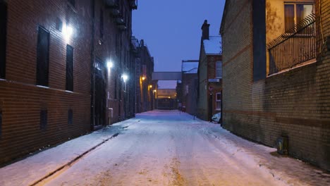 Guinness-Gate-Brewery-Dublin-Straße-Nach-Schneesturm-Mit-Schnee-Bedeckt