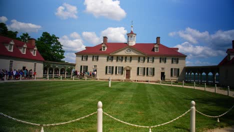 Blick-Auf-Die-Vorderseite-Des-Herrenhauses-Am-Mount-Oder-Mt.-Vernon,-Auch-Bekannt-Als-Das-Historische-George-Washington&#39;s-House