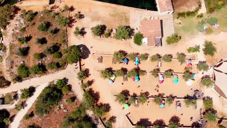 dusty-desert-camping-grounds-aerial-shot