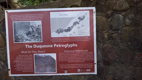 Die-Petroglyphen-Der-Duquesne-Bay-Am-Südlichen-Ende-Der-Bay-Sind-Beispiele-Der-Antiken-Geschichte-Der-Grenada-Indianer