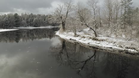 Winter-day-at-Piscataquis-river