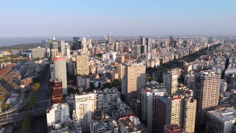 Aerial-view-of-Buenos-Aires-during-Corona-virus-pandemic