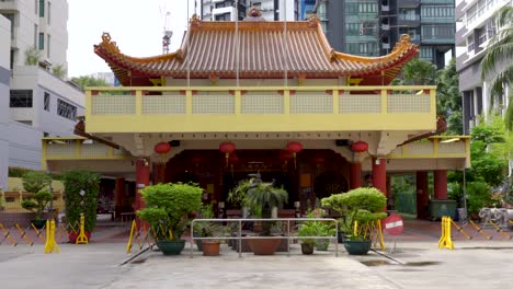 Der-Kwan-im-tng-Tempel-An-Der-Balestier-Road,-Chinesischer-Tempel,-Der-Guanyin,-Der-Göttin-Der-Barmherzigkeit,-Gewidmet-Ist