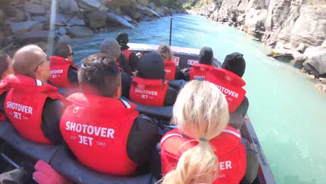 Shotover-Jetbootfahrt-In-Queenstown,-Neuseeland