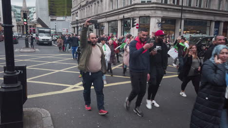 Algerian-protestors-marching-through-London-3
