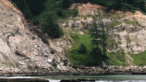 Police,-Paramedics-and-park-rangers-walk-back-below-the-cliffs-where-the-kids-fell