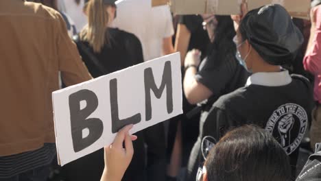 Protesta-De-Blm-Durante-Covid-19,-Brisbane,-Australia