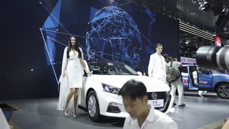 Release-of-the-2020-White-Nissan-Altima-with-two-Models-on-both-sides