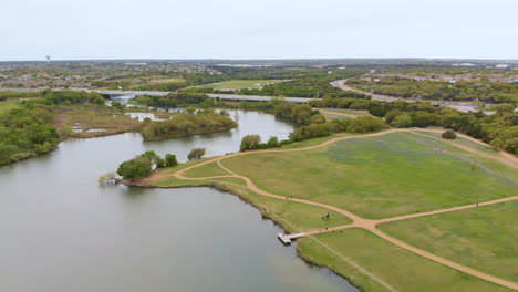 Texas-Lake-Aerial-View-4----drone-shot