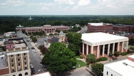 Aerial-Flyover-of-Concord-NC