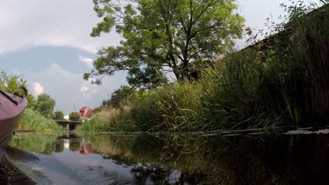 Casco-Antiguo-De-Gdańsk-Visto-Desde-Un-Kayak