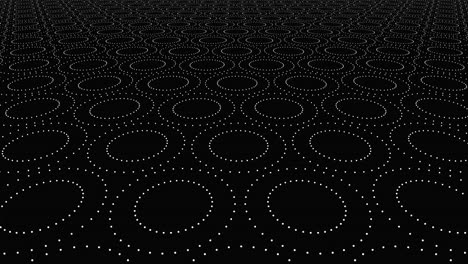 Black-pattern-of-interest-circles