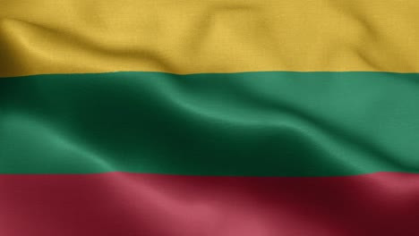 Ondeando-Lazo-4k-Bandera-Nacional-De-Lituania