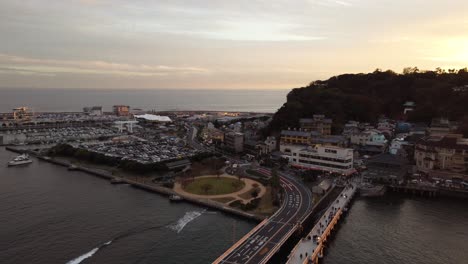 Skyline-Luftbild-In-Kamakura