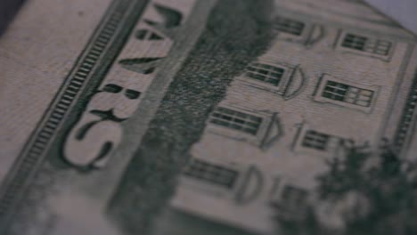 Close-up-Macro-view-of-US-Bills