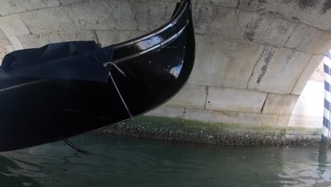 Taking-a-gondola-ride-in-Venice,-Italy-is-a-must-when-you-visit-this-city