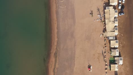 relaxing-swimming-at-beach-of-Eilat-hadatiyim-beach-aerial