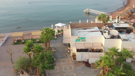 Flitterwochen-Exotisches-Zion-Beach-Restaurant-Eilat-Israel-Antenne
