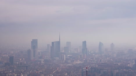 Umweltverschmutzung-über-Der-Großstadt