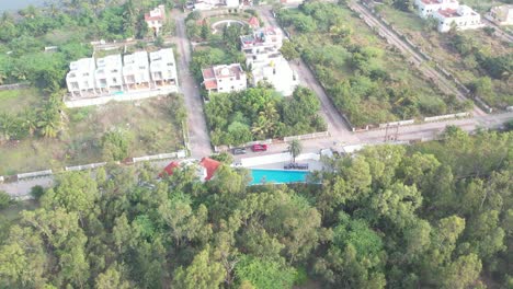 Aerial-view-of-Kovalam-in-a-gated-community
