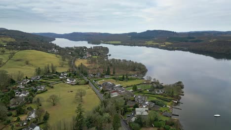Cinematic-aerial-footage-of-Windermere-Lake-District-National-Park-England-uk-popular-tourist-attraction