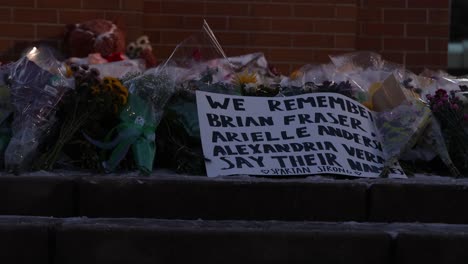 Michigan-State-University-Mass-shooting-memorial-at-Spartan-Statue-Sign