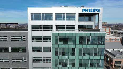 Philips-corporate-office-and-Google-Pittsburgh-headquarters-in-Bakery-Square,-Pittsburgh,-Pennsylvania