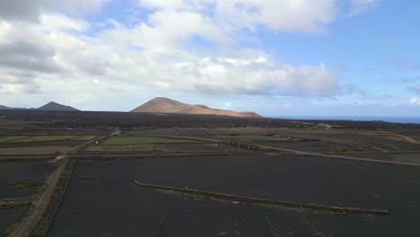 Vulkan-Vulkanlandschaft