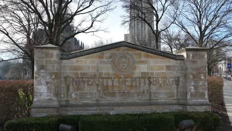 Schild-Der-Universität-Pittsburgh