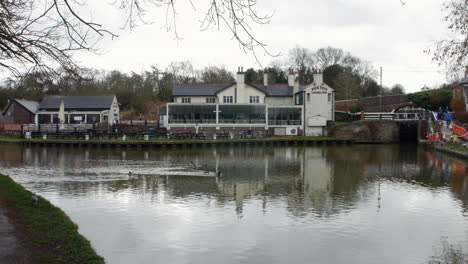 Foxton-Schleusen-In-Leicestershire,-England