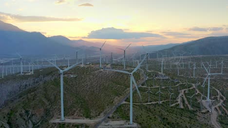 renewable-energy-drone-aerial-power-plant-sun-wind-mill-windmills