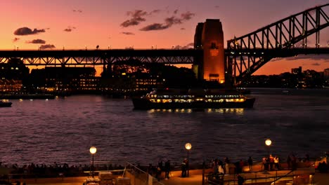 Scenic-Sydney-Harbour-at-nightfall